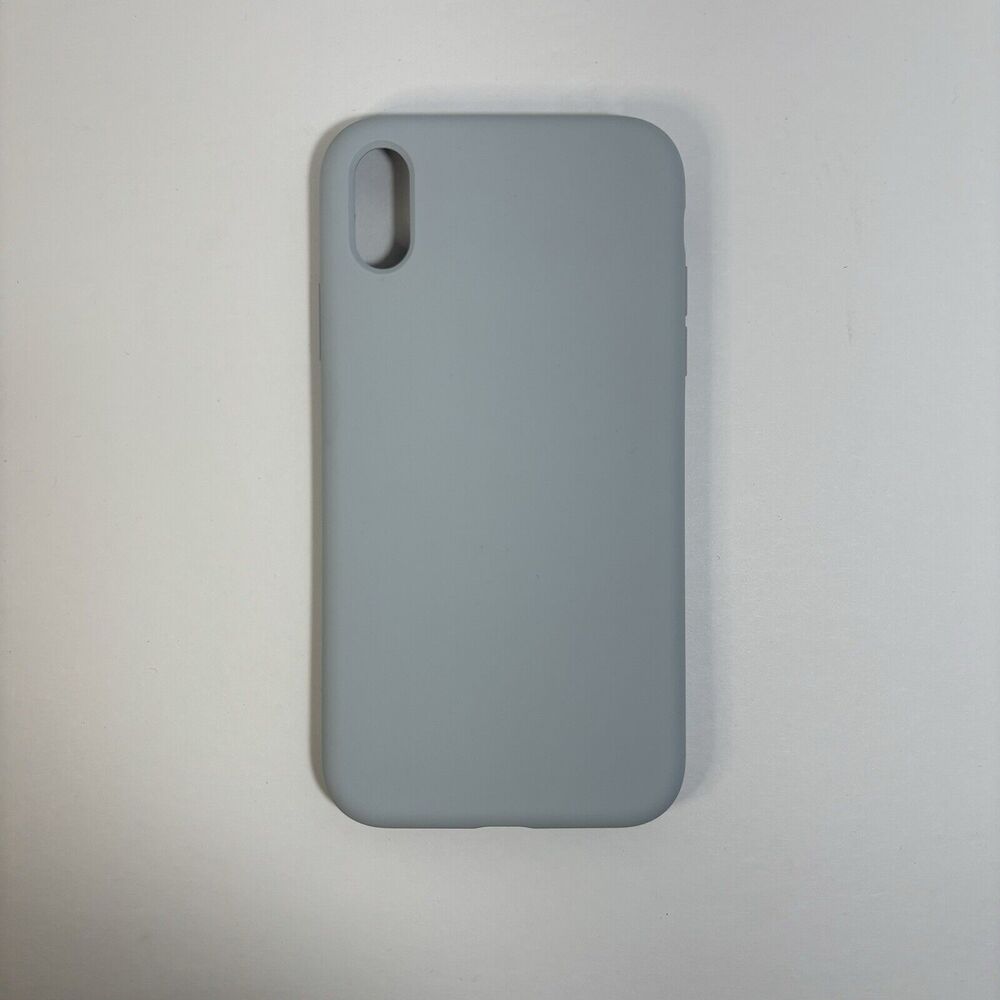 iPhone XR Case - Baby Blue OTOFLY Liquid Silicone - Slim, Soft Touch